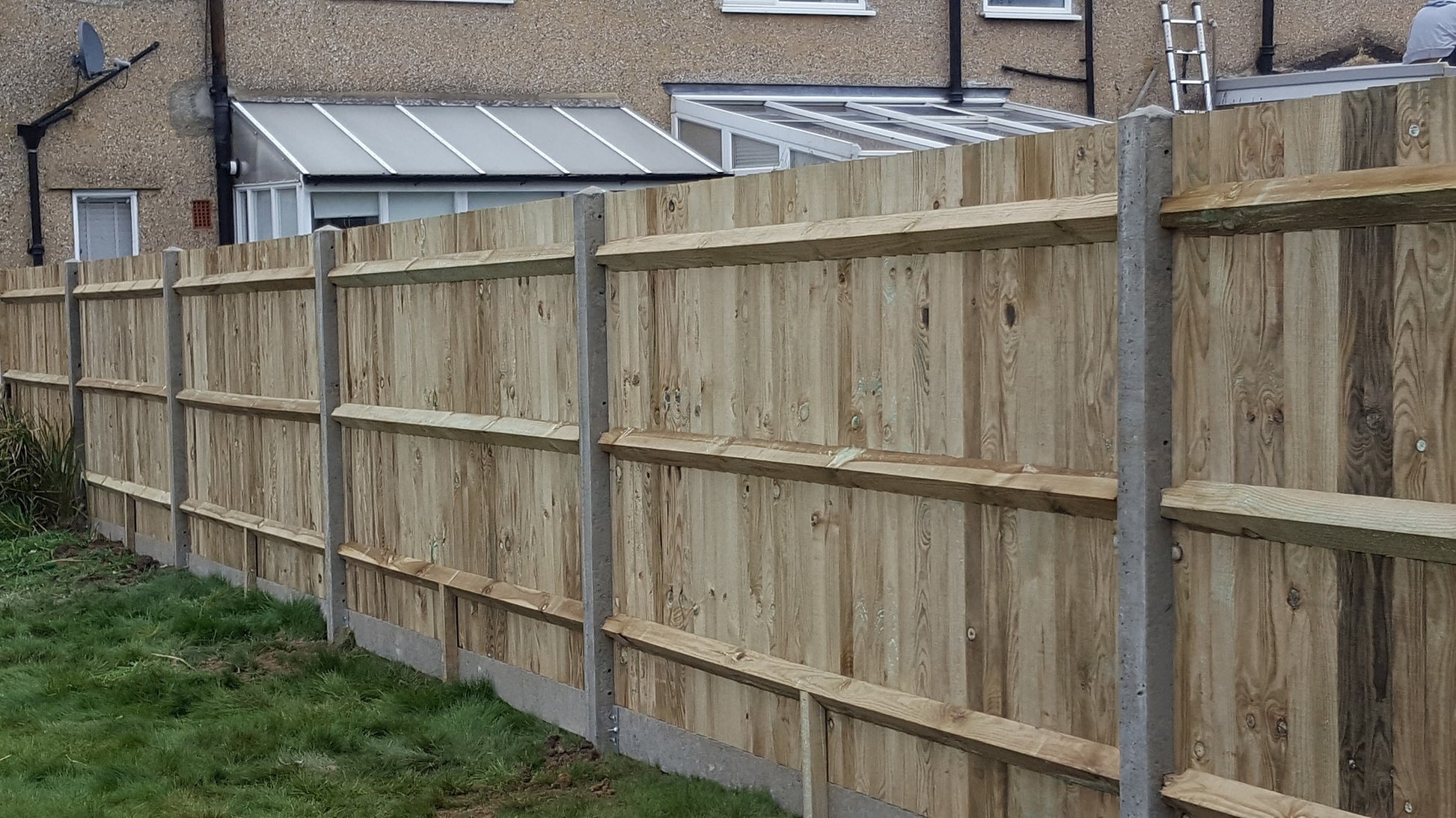 Close-Board Timber Fence