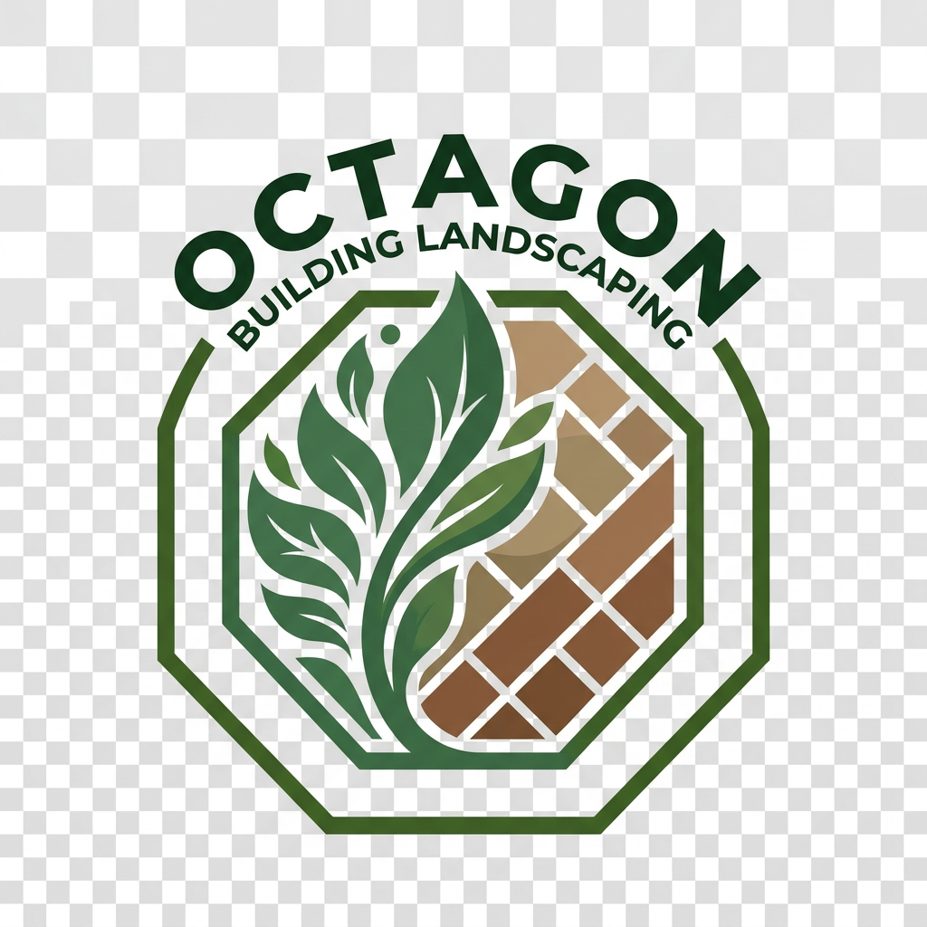 Octagon Building Landscaping logo